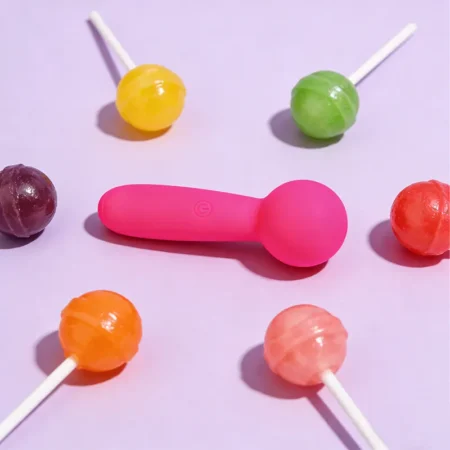 Lollipop Mini Wand Vibrator