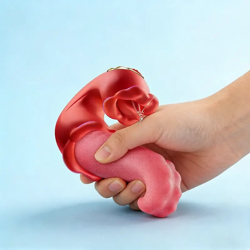 Rose Tongue Kiss Massager - Image 4