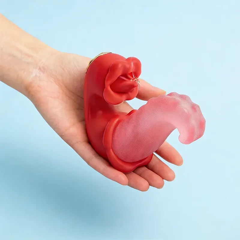 Rose Tongue Kiss Massager - Image 3