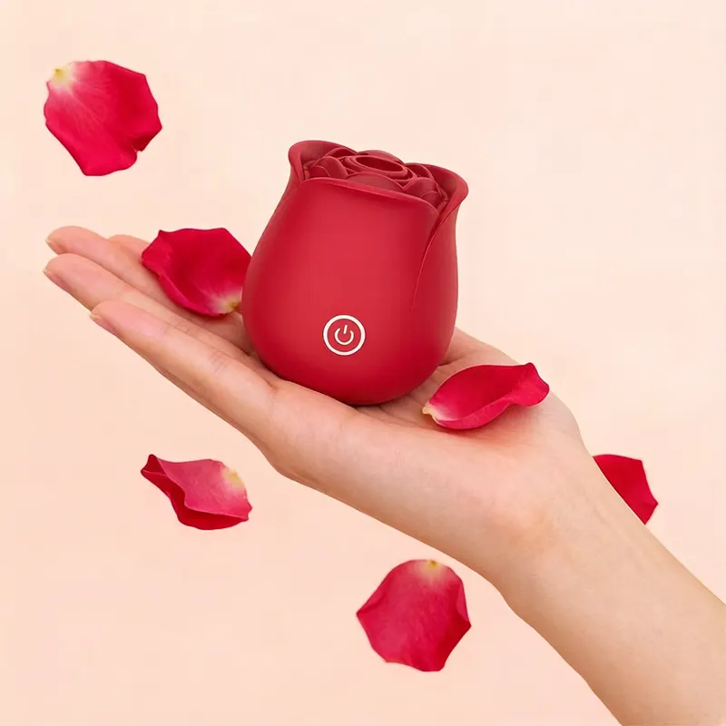 Red Rose Discreet Suction Toy - Image 3