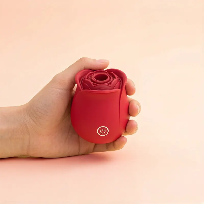 Red Rose Discreet Suction Toy - Image 2