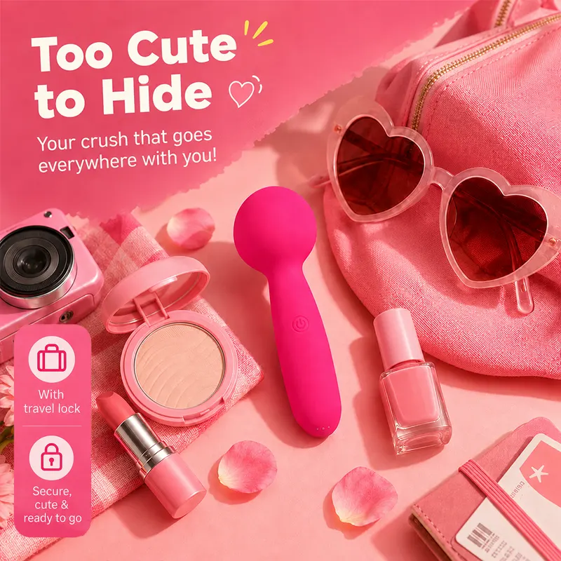 Lollipop Mini Wand Vibrator - Image 4